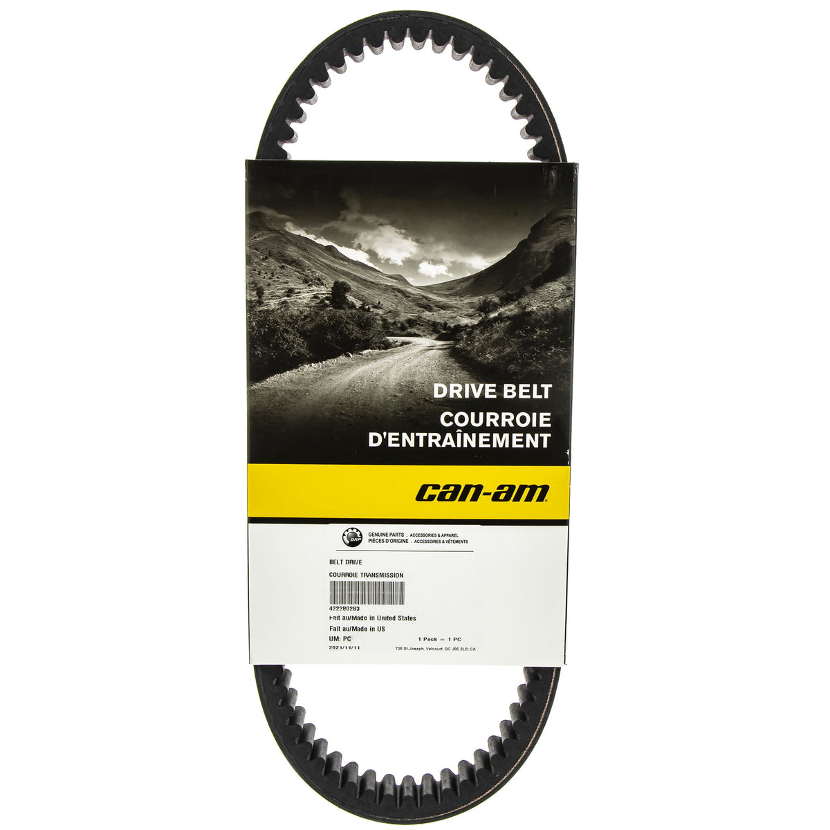 Genuine Can-Am OEM drive belt 422280283