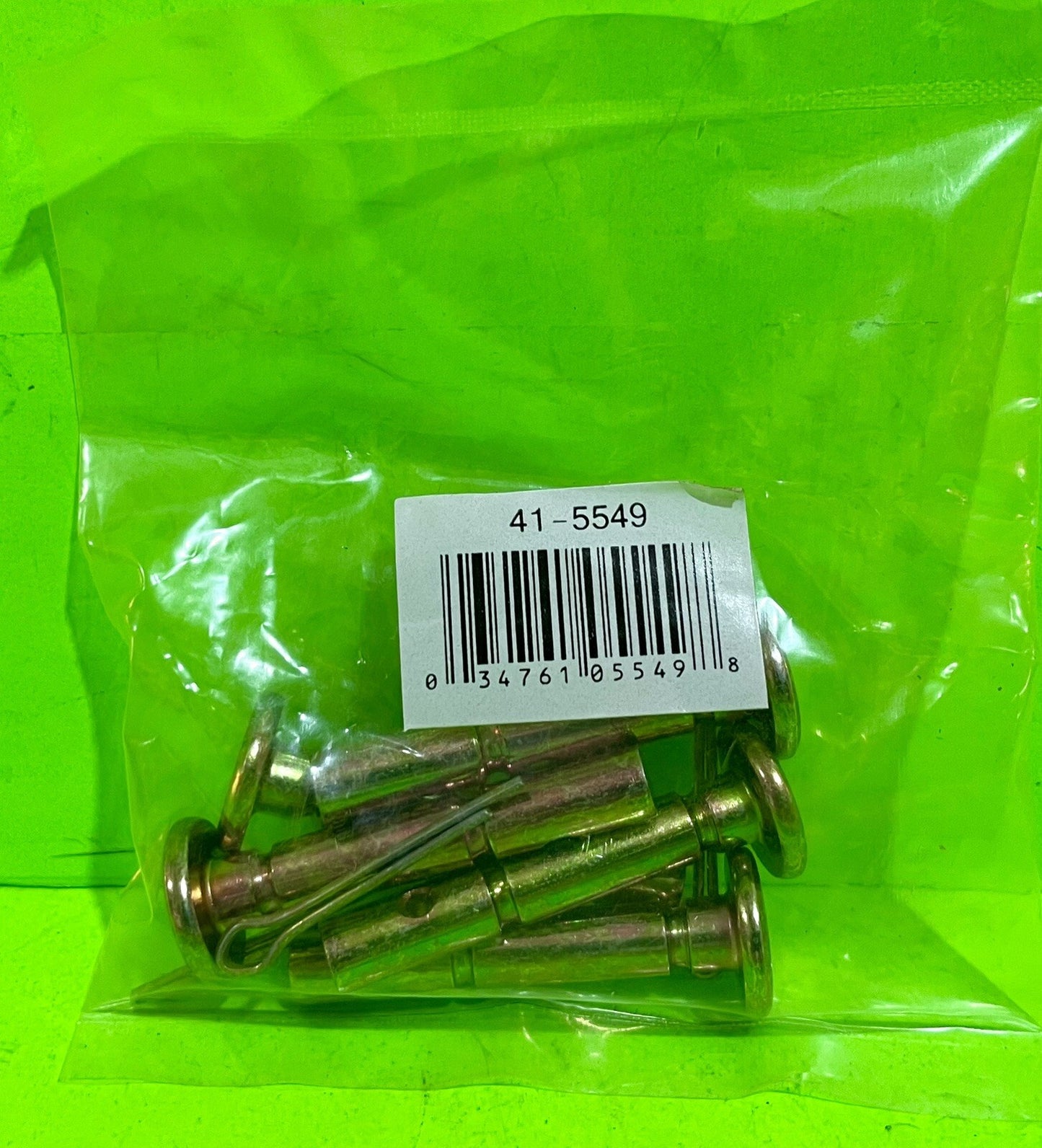 5549 Rotary Shear Pins W/ Cotter Pins Fits MTD 738-04124A - Qty. 5pcs5