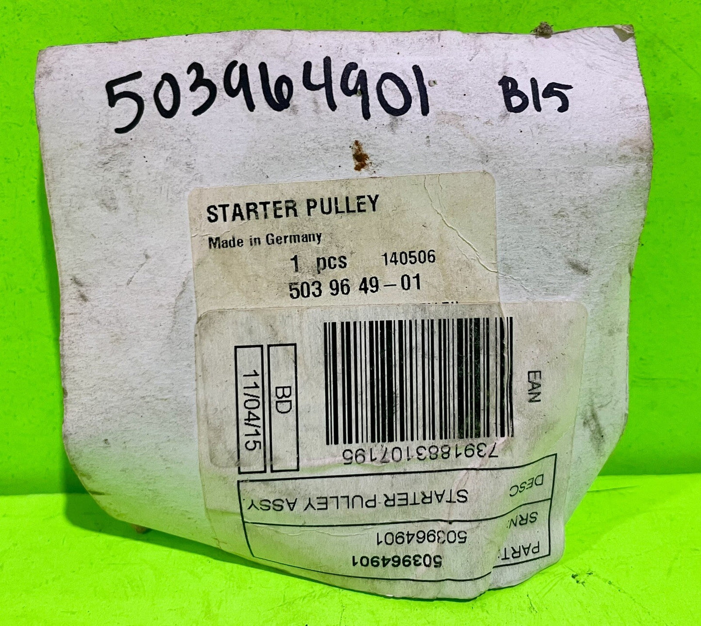 NEW Genuine Husqvarna 503964901 Starter Pulley for 322 323 325 326 Trimmers Saws4