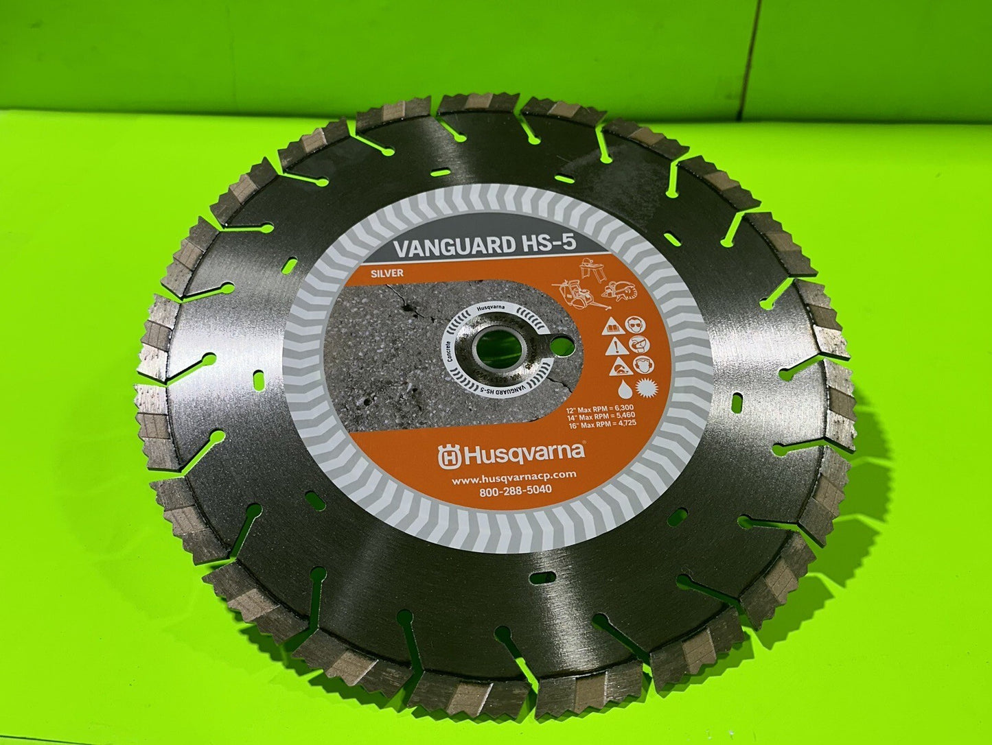 Genuine OEM Husqvarna 12" HS-5 Vanguard Blades 5897180015