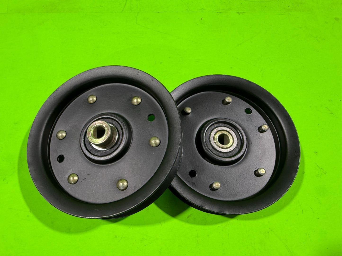 2 Flat Idler Pulleys Fit 956-04129 756-04129B 756-04129C 753-081715