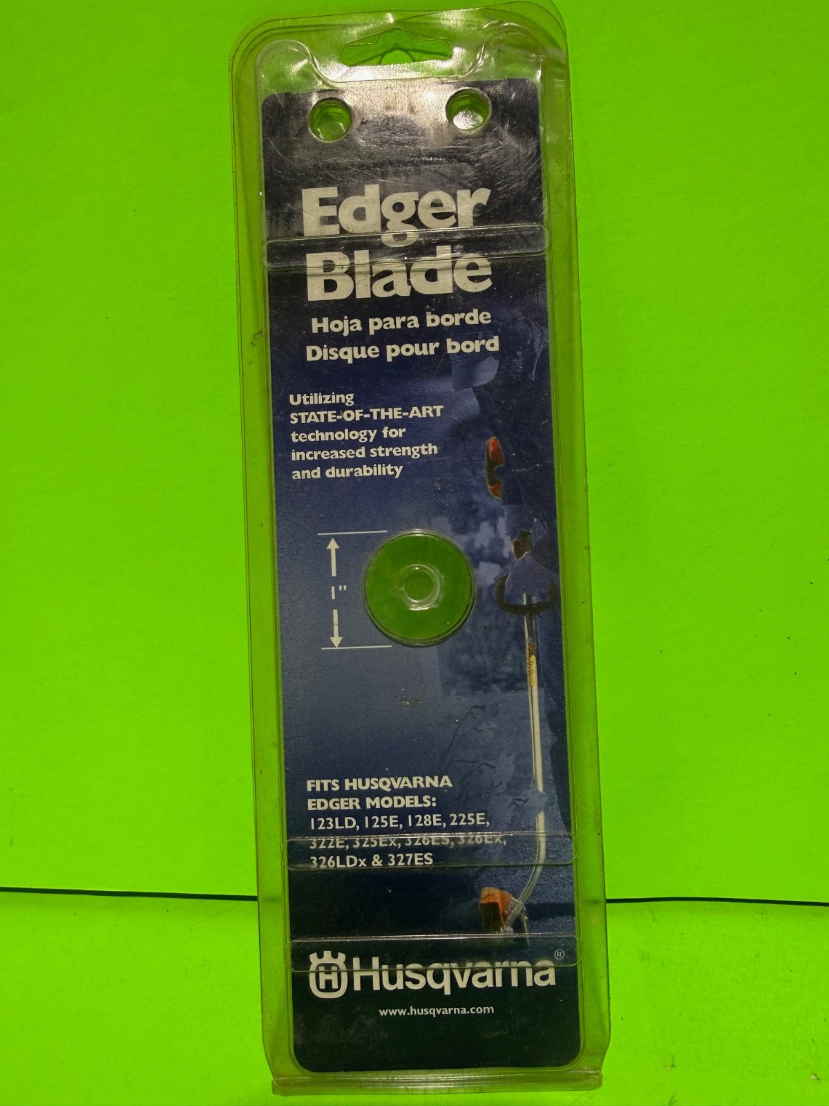 New Genuine OEM Husqvarna 531030435 Edger Blade 123 125 128 225 322 325 ++5