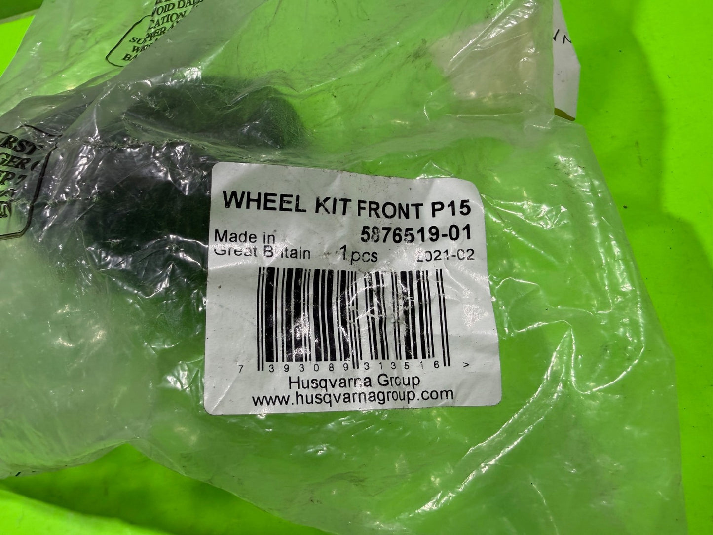 Genuine OEM Husqvarna 587651901 Wheel Kit Front P15 310 315 Automowers5