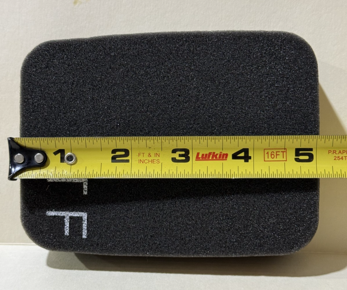 NEW Genuine Husqvarna Foam Air Filter Black 5” x 3-3/4” x 1” Backpack Blower4