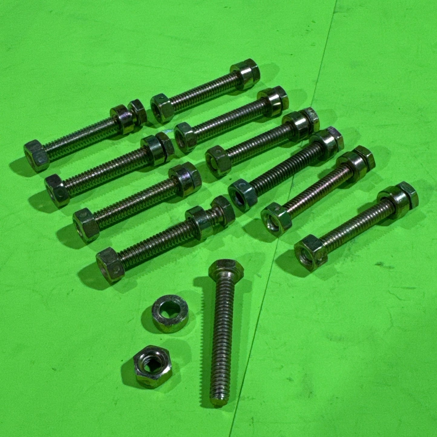 10 Pack Shear Pins & Nuts for AYP Sears Craftsman 1501216MA 301172 Snow Blower6