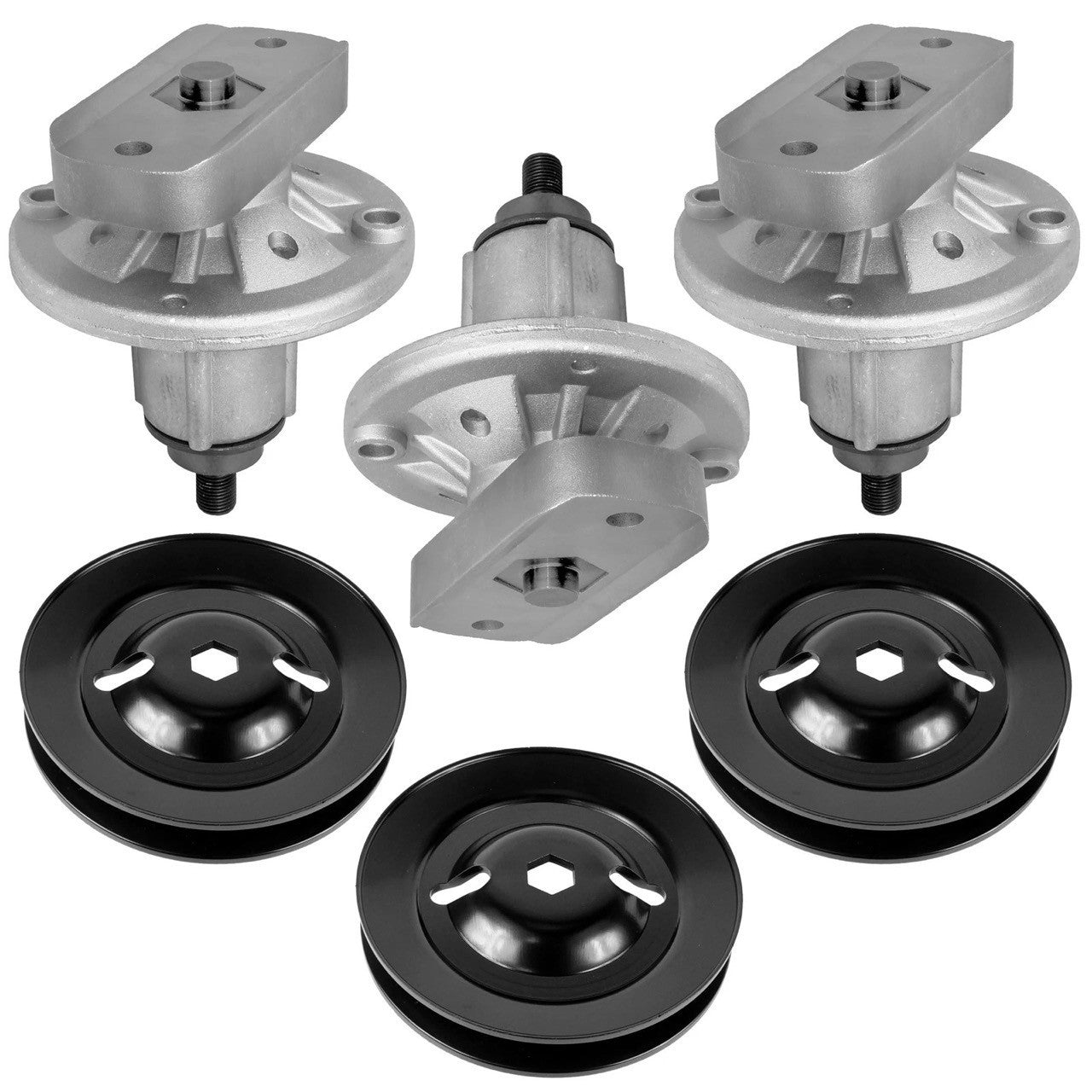 NEW John Deere 2148HV 48" Deck Spindle Assembly with Pulley Kit GY20050 GX203354