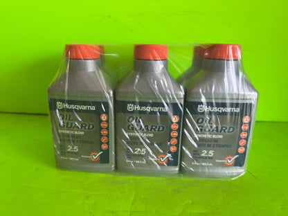 6 Pack Husqvarna 2-Cycle Oil Guard – OEM 6.4 oz Bottle 16718257 5931527020