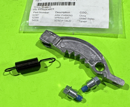 NEW GENUINE OEM HYDRO GEAR 71356 PARKING BRAKE ARM KIT RZT ZT EZT TRANSAXLE3
