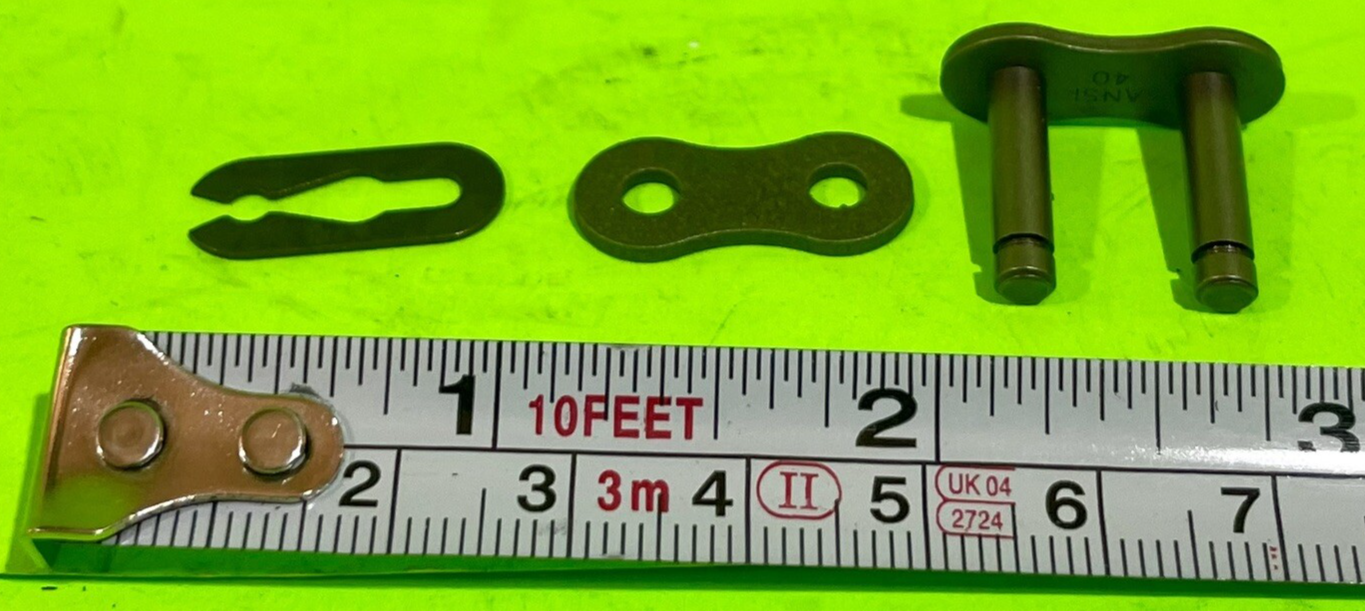 NEW Box of 23 Rotary 401 Connecting Links CCL-40 1/2" x 5/16" Chain Connectors5