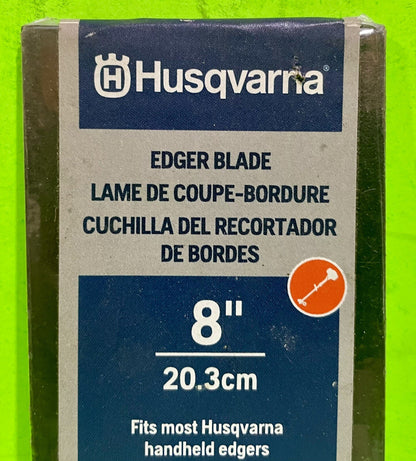 Genuine Husqvarna 531300233 8-Inch Edger Blade For 123LD, 125E, 125LDx, 225E3