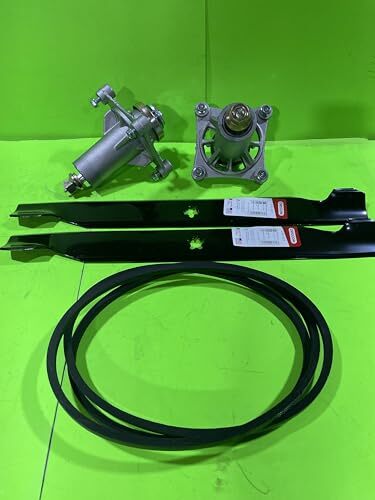 Blade Spindle Belt Kit Combo for Husqvarna LTH1842 LTH2142 TS242 TS243 YTH184T0