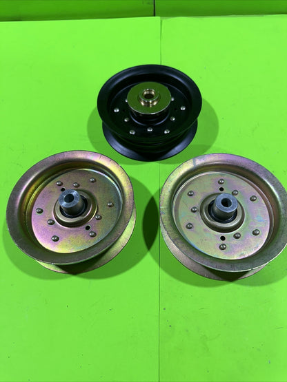 3 Idler Pulley Deck 54" Kit For Husqvarna YTH24V54 YTH24K54 YTH25K54 YTH24V54XLS0