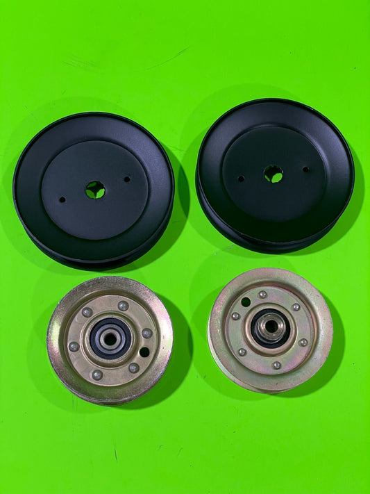 CRAFTSMAN 42" DECK RIDING MOWER IDLER & MANDREL PULLEYS 131494 173436 1535350