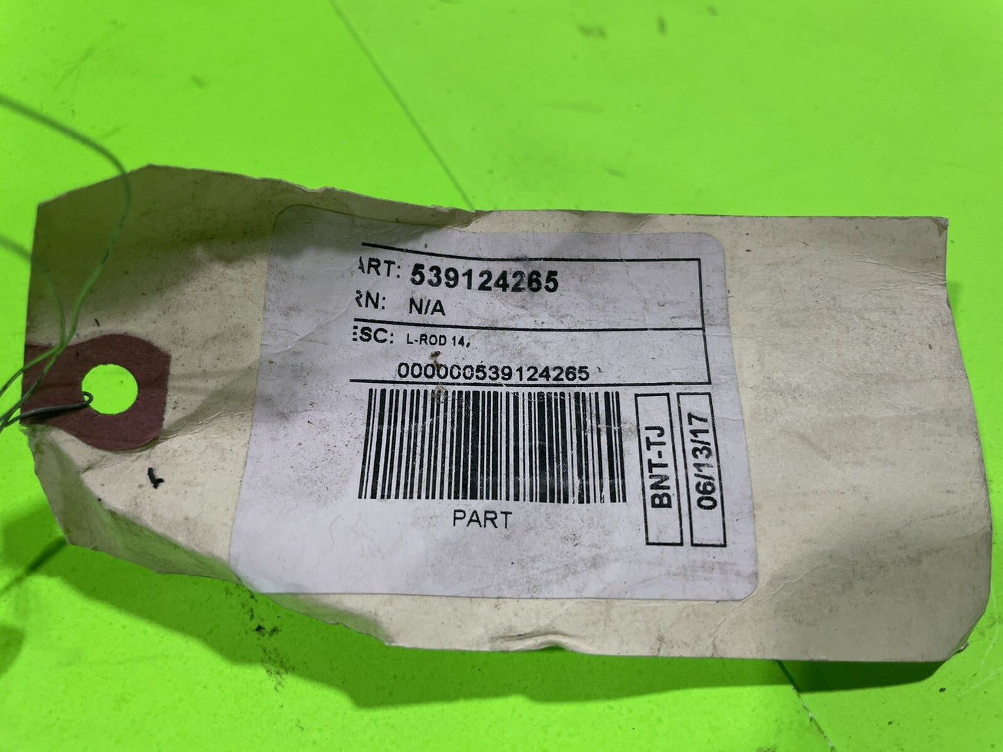 NEW Genuine Husqvarna 539124265 L-Rod 14" for Husqvarna Lawn & Outdoor Equipment1
