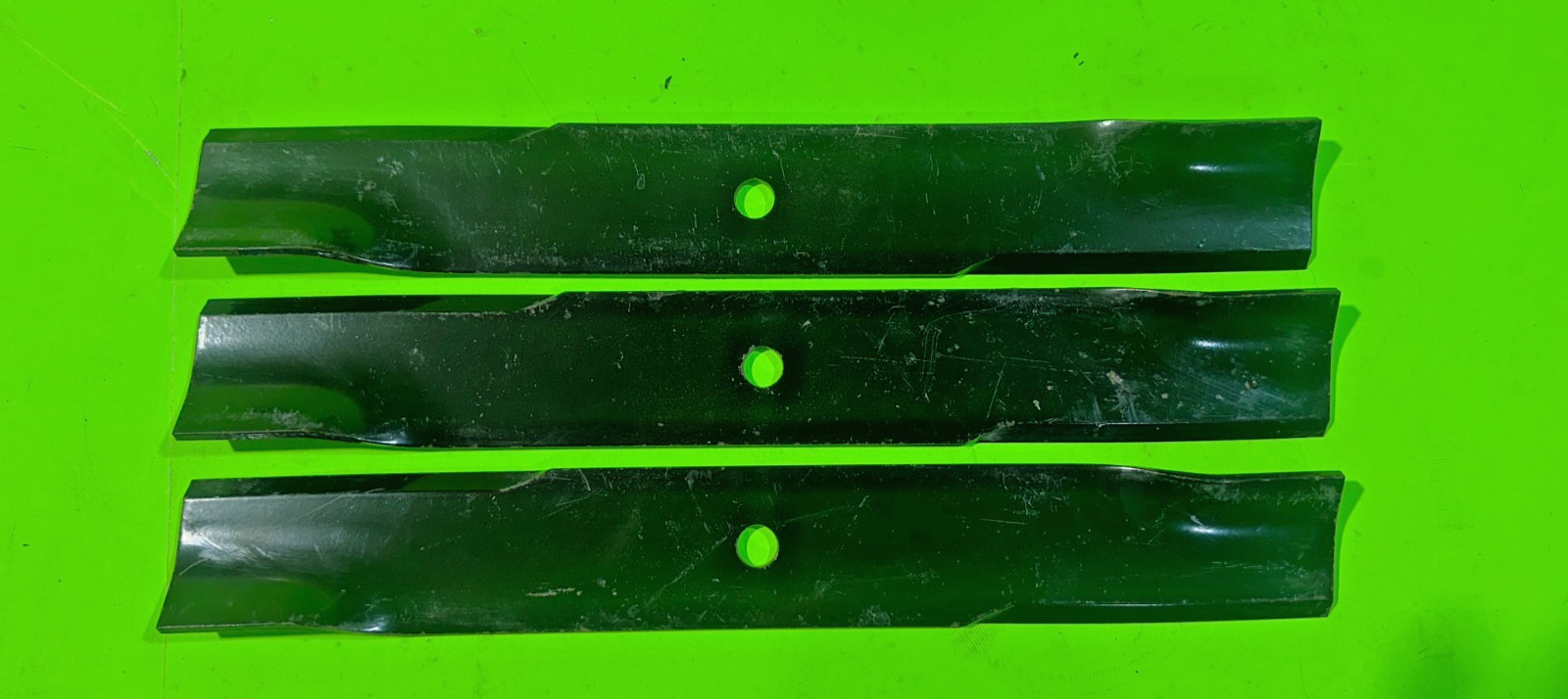 NEW Lawn Mower Blade 100341 3-Pack 18" Deck Replacement Fits 52" Mowers0