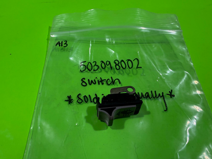 Genuine OEM Husqvarna 503098002 503718101 Heated Handle Switch 242 254 262 394 +5