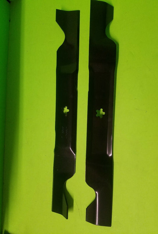 CRAFTSMAN 46 MOWER DECK BLADES 405380  set of 2 OEM Replacements 0