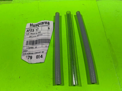 3pk Genuine OEM Husqvarna 532148456 Oil Drain Assy Tube Lawn Tractor0
