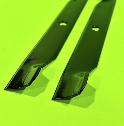 2 Lawn Mower Hi-Lift Blades Craftsman 42" Riding Mowers 127843 138498 5321389713