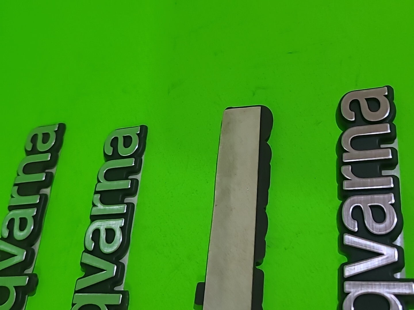 Genuine Husqvarna Silver Hood Emblem 532403378 5 pack3