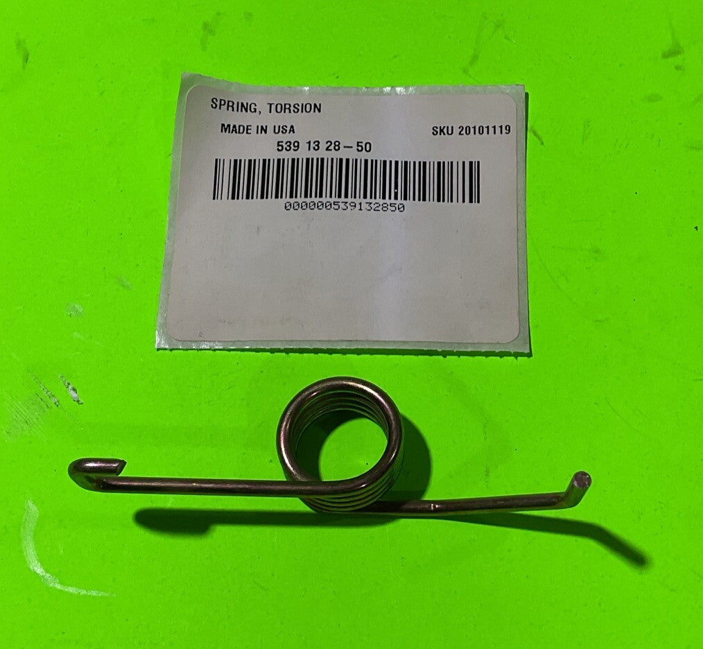 Genuine OEM Husqvarna 539132850 Torsion Spring For Zero Turn Mower0