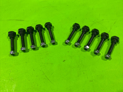 10 Shear Pins w/ Nuts for Honda: 90102-732-000, 90102-732-010, 90114-SA0-0000
