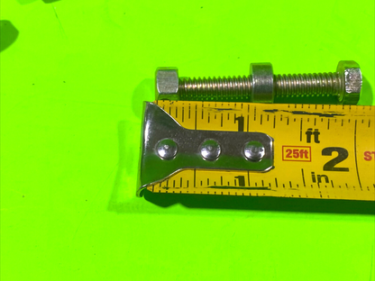 Pack of (10) Shear Pins w/ Spacers & Nuts Fits John Deere Snow Blowers 3011723