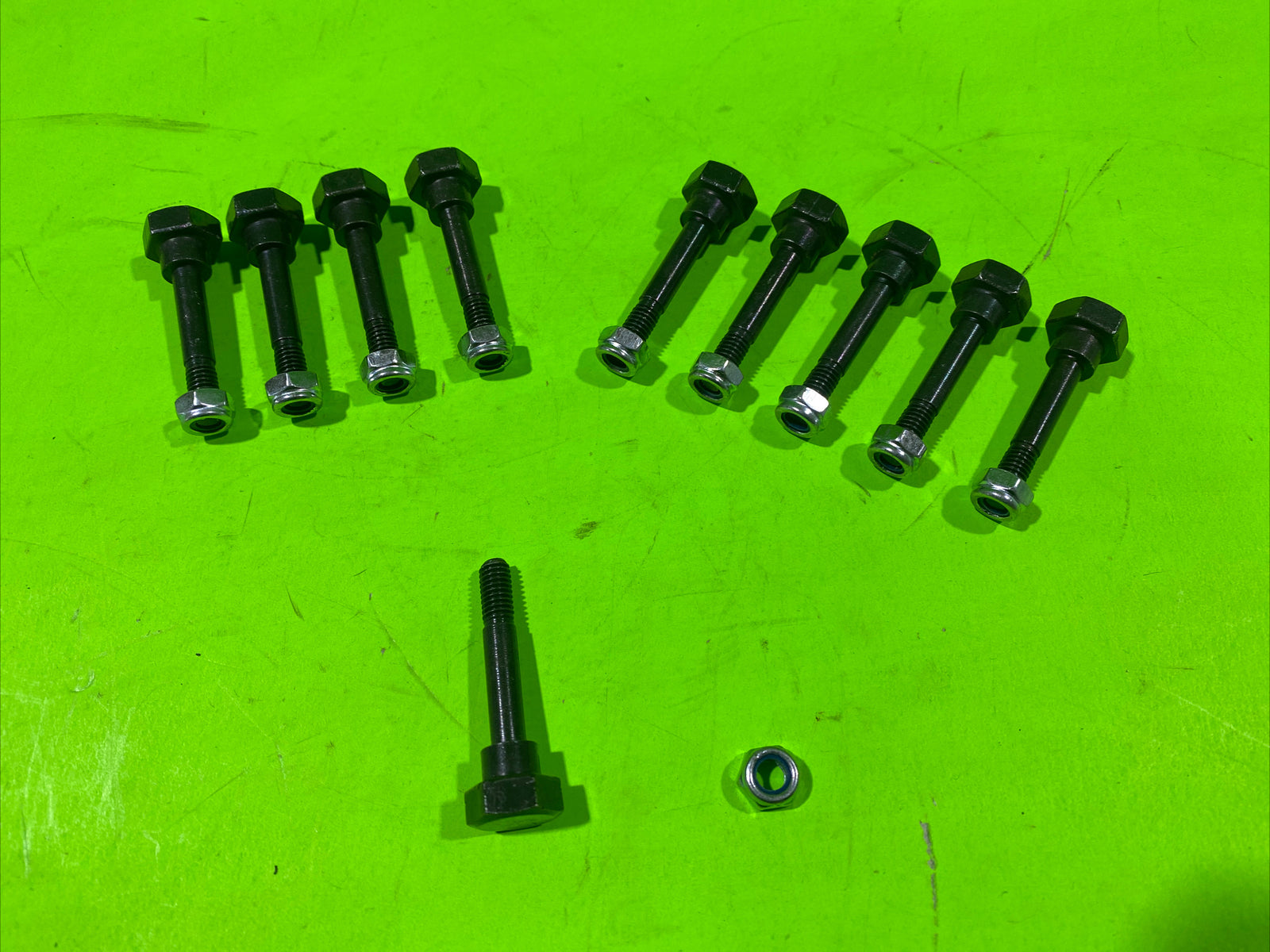 10 Shear Pins w/ Nuts for Honda: 90102-732-000, 90102-732-010, 90114-SA0-0005
