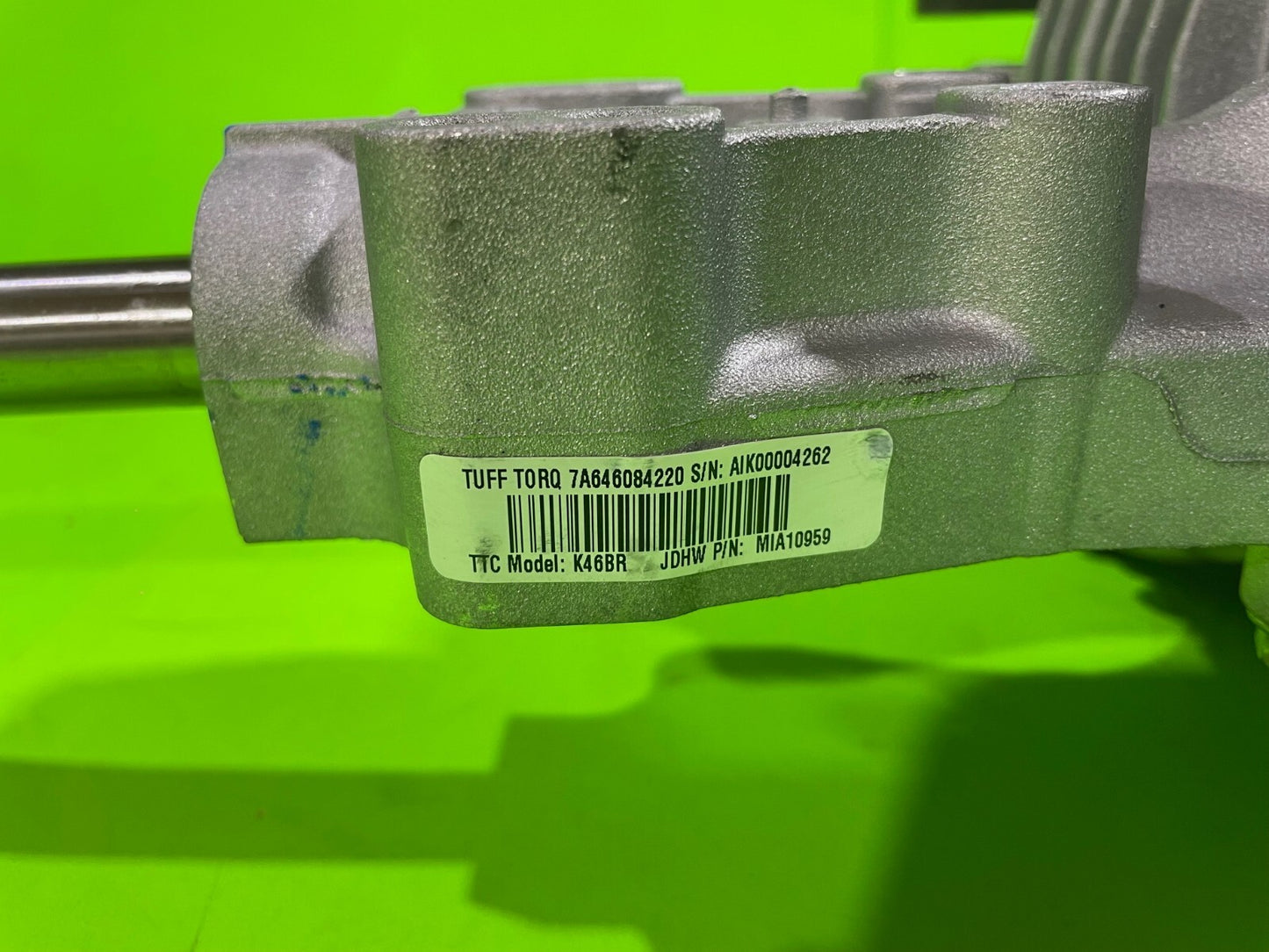 OEM Hydrostatic Transmission for John Deere MIA10959 X300 Above S/N 040000 K46BR1