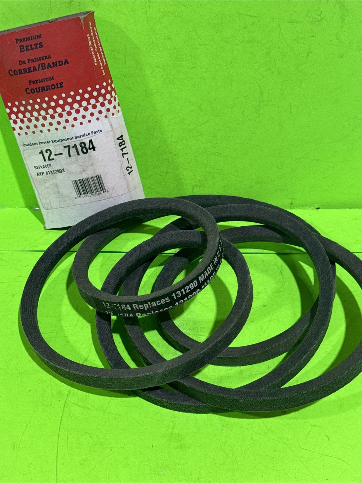 Rotary 7184 Premium Belt Replaces AYP 131290X Husqvarna LR12 LT1254