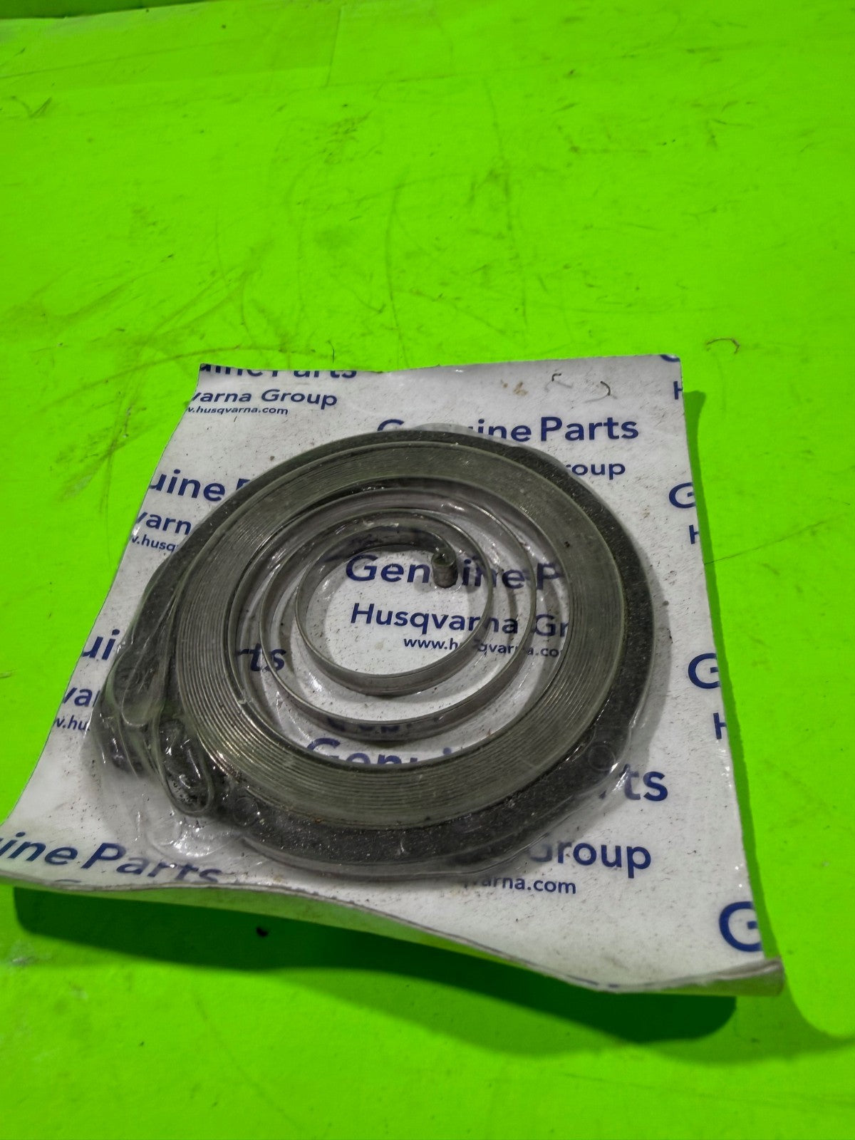 Genuine OEM Husqvarna 503135001 Recoil Spring 3120 394 395 K1260 K1270 etc4