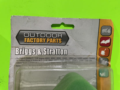 3 Pack of Briggs & Stratton 578450611 Mower Air Filters5