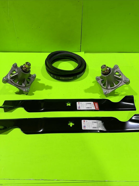 Sears Craftsman Z6200 917.204130 46" Zero Turn Mower Deck Blades Belt Spindles0