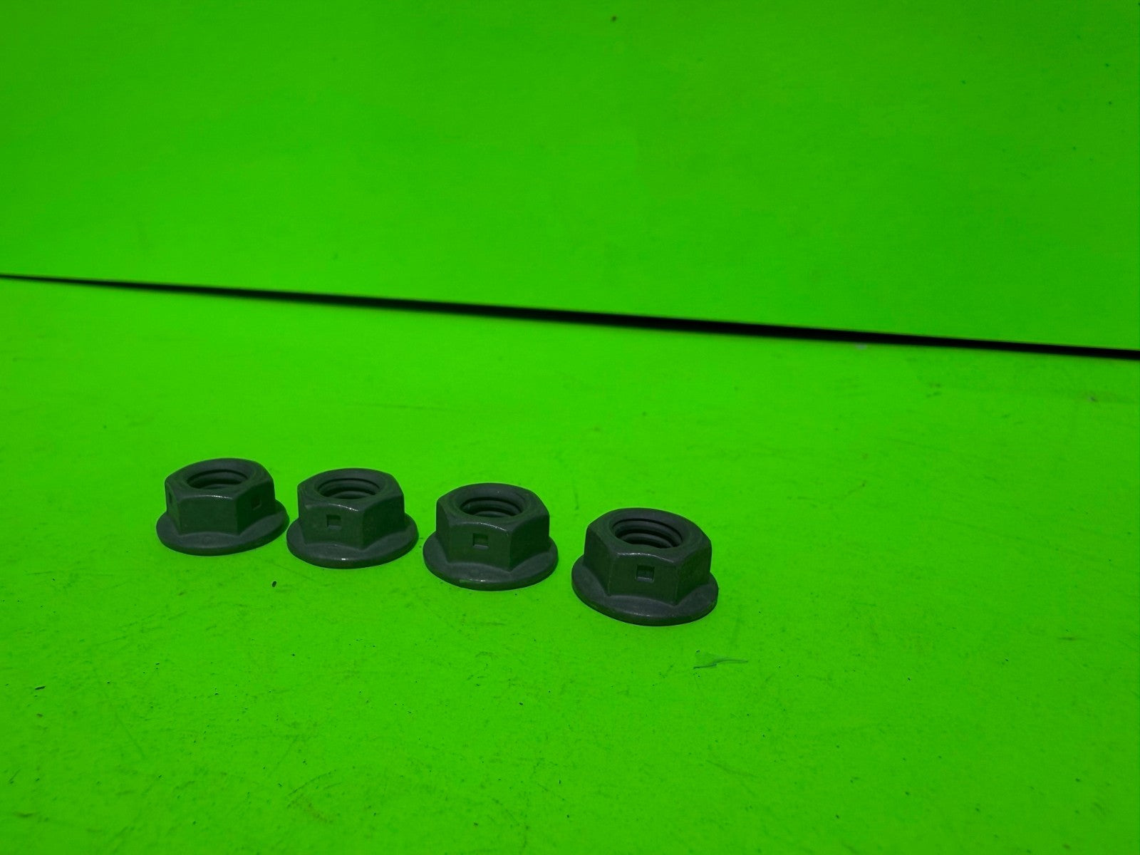 New 4pk Genuine OEM Husqvarna 532409148 Hex Nut Flange 3/8-164