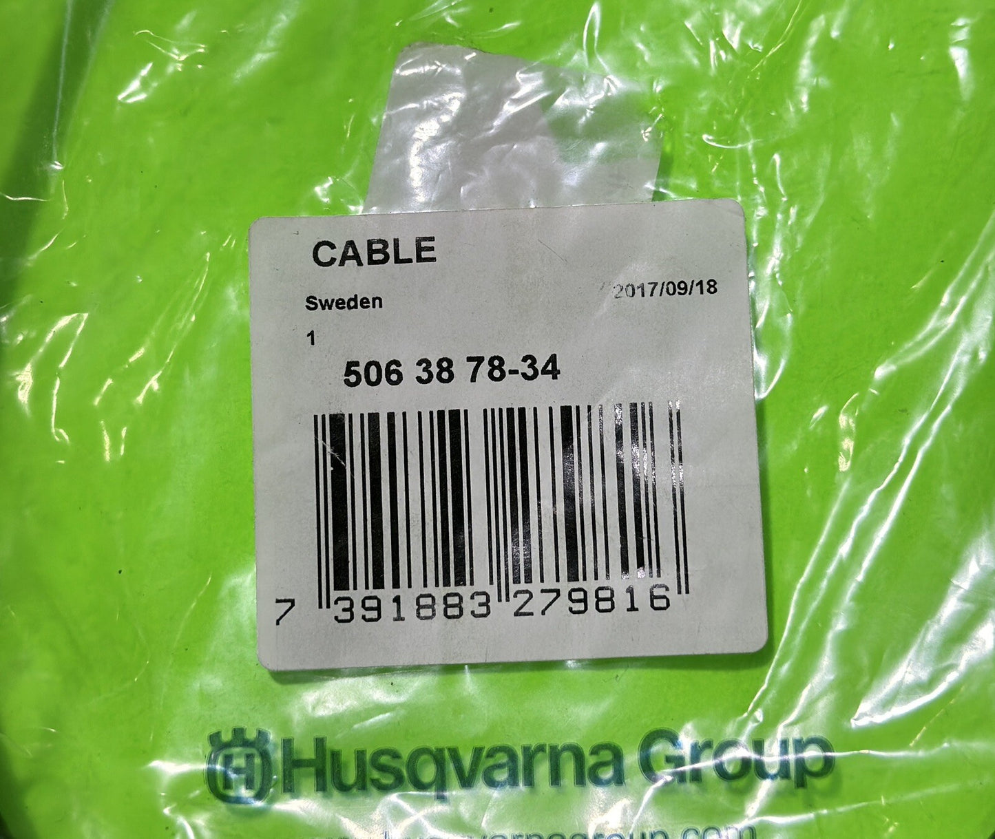 Genuine OEM Husqvarna 506387834 Ignition Wire for Cut Off Saw, K750, K960, K7704
