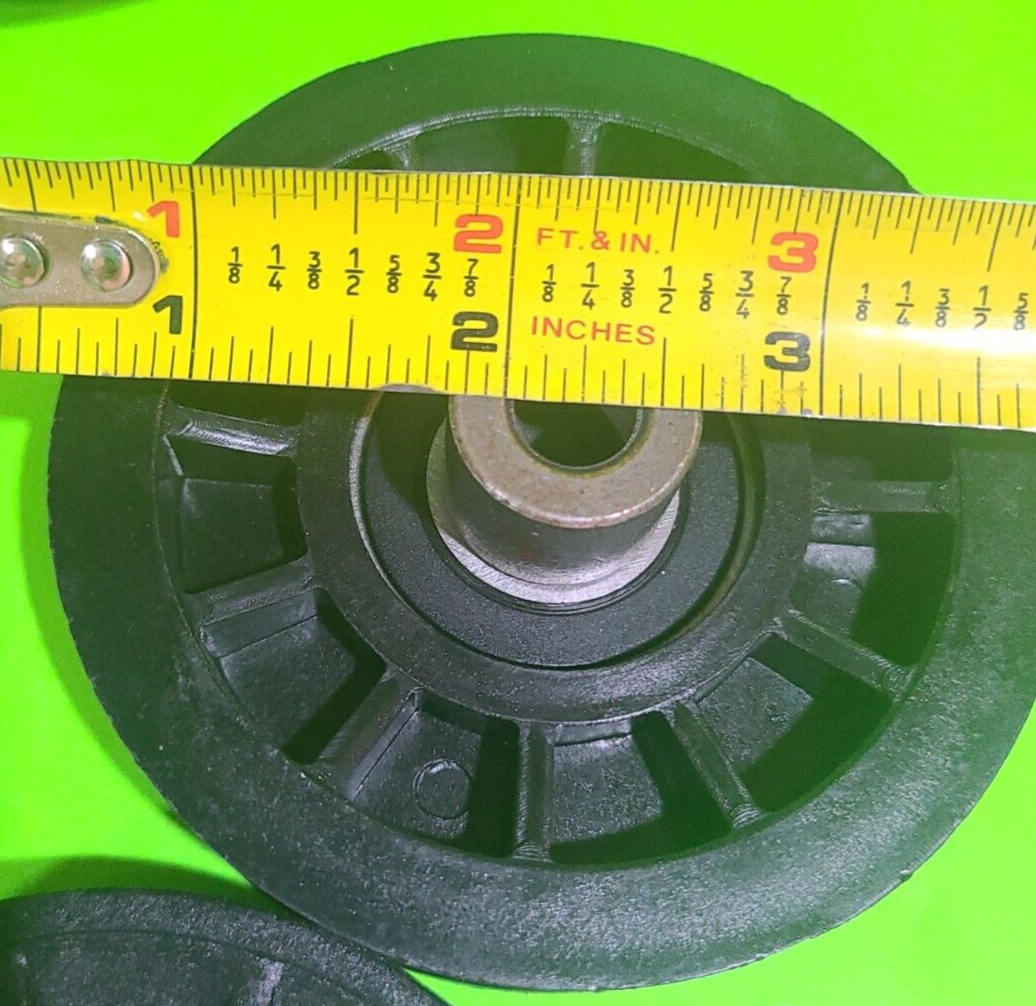 Flat Idler Pulley Replaces 194327 532194327 Fits Husqvarna Craftsman Poulan4
