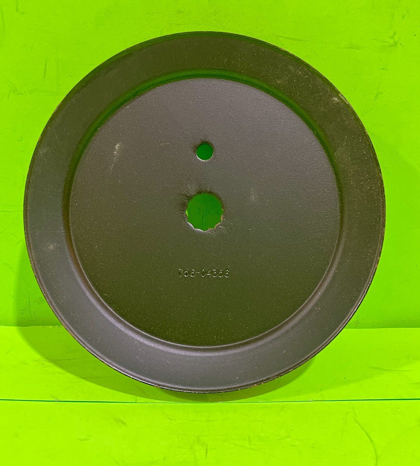 NEW OEM MTD CUB CADET TROYBILT DECK SPINDLE PULLEY 756-04356 956-04356 46"0