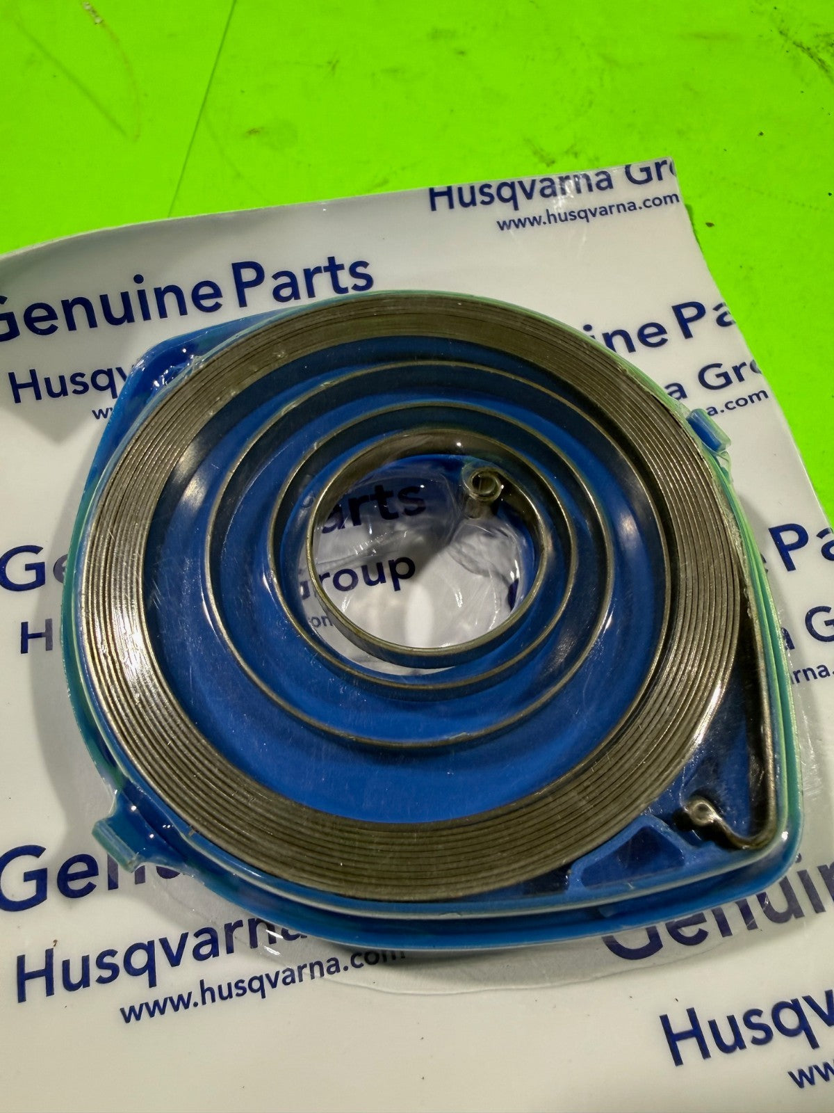 Genuine OEM Husqvarna 506258901 Recoil Starter Spring Cut-Off Saw3