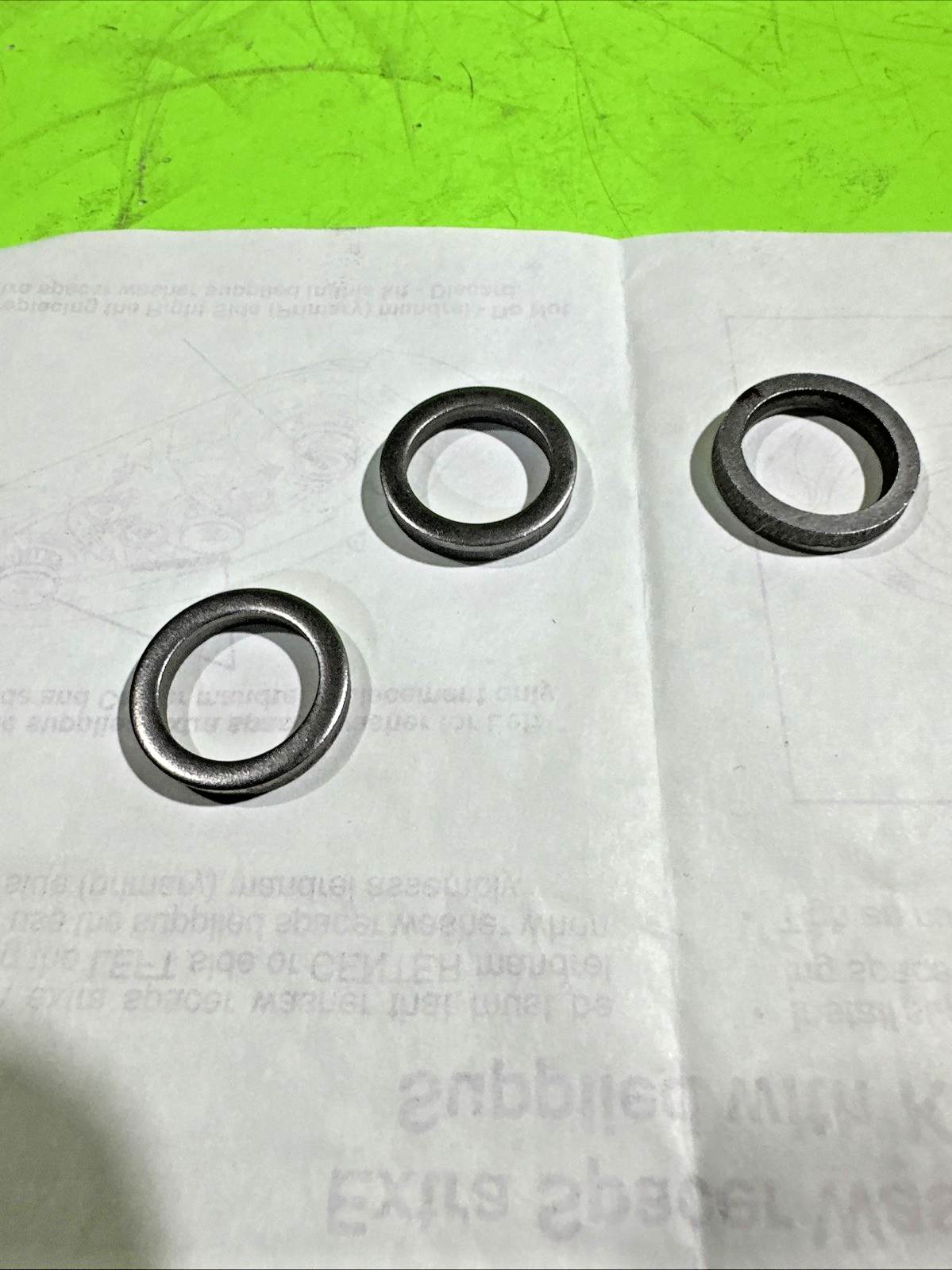 New 4 pk  Spindle Washers 09-260 187690 129963 532187690 Craftsman Poulan Husq2
