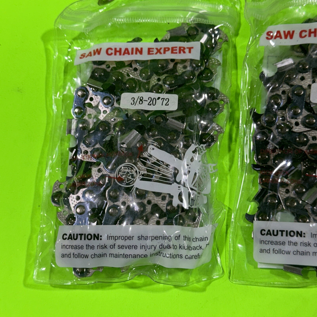 Chainsaw Chain for 20 Inch Bar .050 Gauge 3/8 Pitch 72DL Stihl Husqvarna 3 Pack1