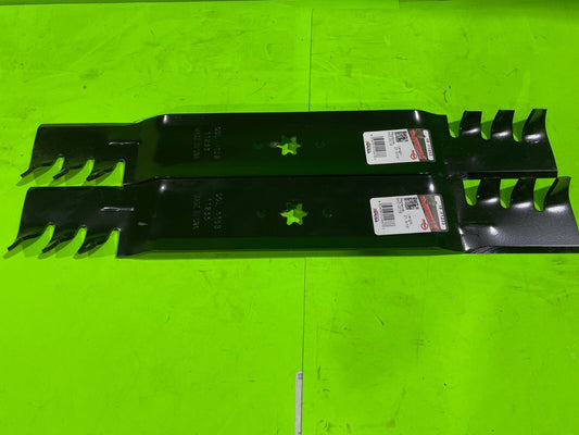 2Pk Rotary Gator Blades 42" MTD Cub Cadet Troy Bilt 942-04312 942-0616 112330