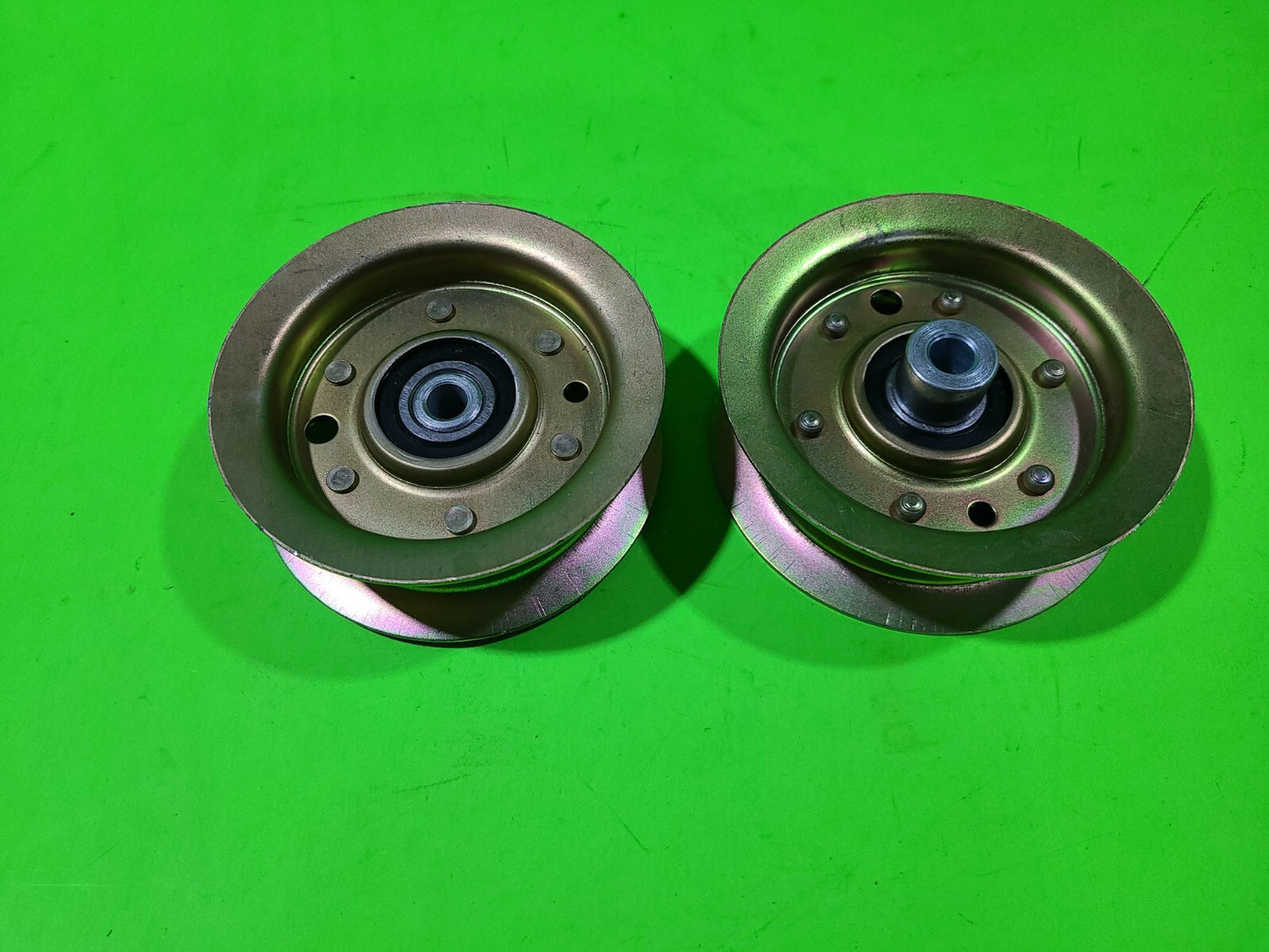 (Pack of 2) Flat Idler Pulley for Exmark 106-2175, 1062175, 132-9420, 13294201