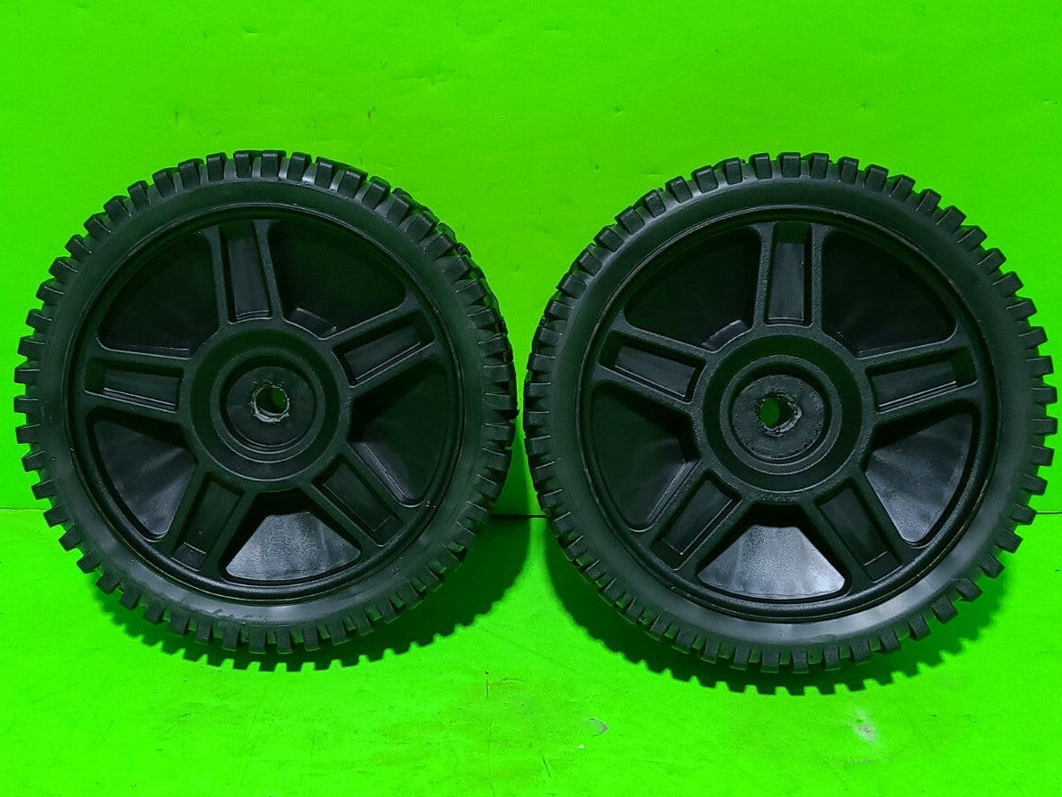 (2) GENUINE HUSQVARNA OEM 581009201 WHEELS 8X1.75. OEM0