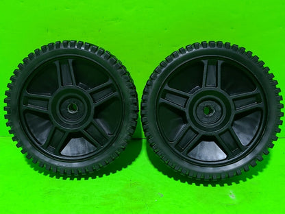 (2) GENUINE HUSQVARNA OEM 581009201 WHEELS 8X1.75. OEM0