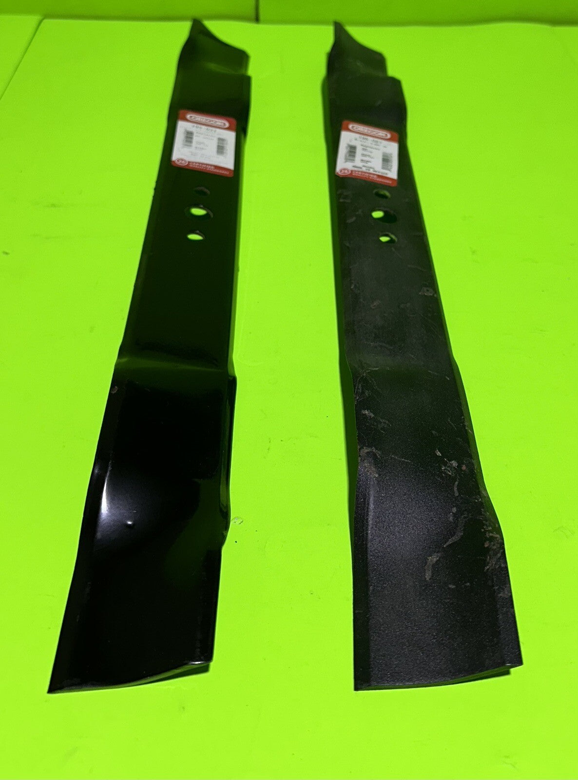 2PK Oregon 195-021 Mulching Blades for 21-3/4" Poulan 575157101, 5829314011