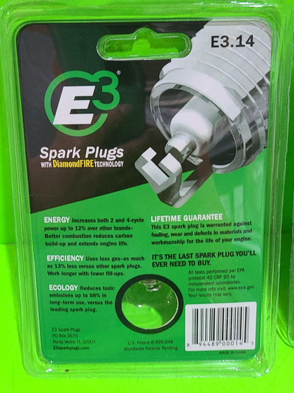 E3 2 Pack Spark Plugs E3.14 Replaces: CJ14 J12C CJ8Y 5846 B2LM BMR2A BM4A BMR4A2