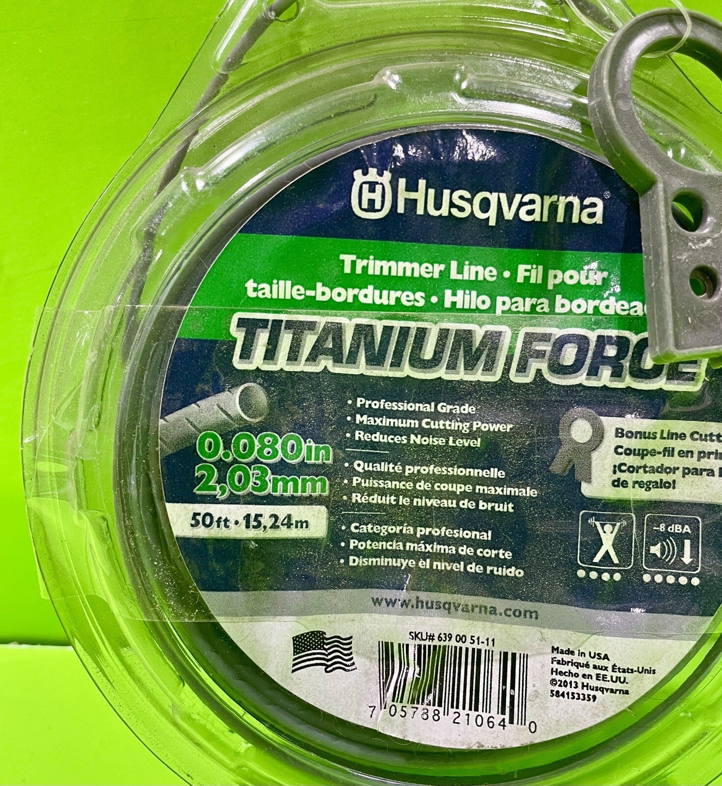 Genuine Husqvarna 639005111 HUS .080X50 Titanium Force (7C1)3