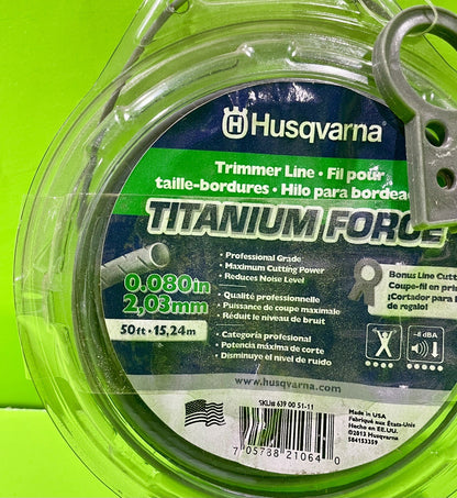 Genuine Husqvarna 639005111 HUS .080X50 Titanium Force (7C1)3