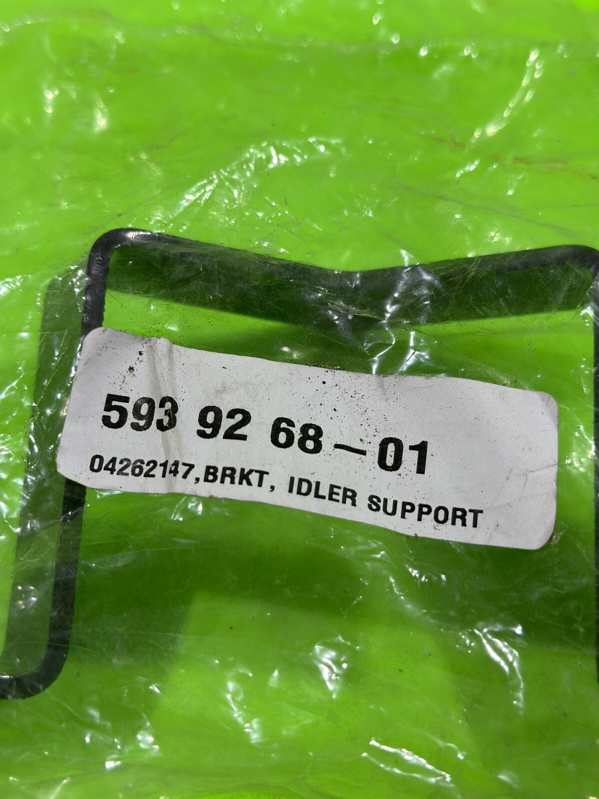 Genuine OEM Husqvarna 593926801 Bracket, Idler Support0