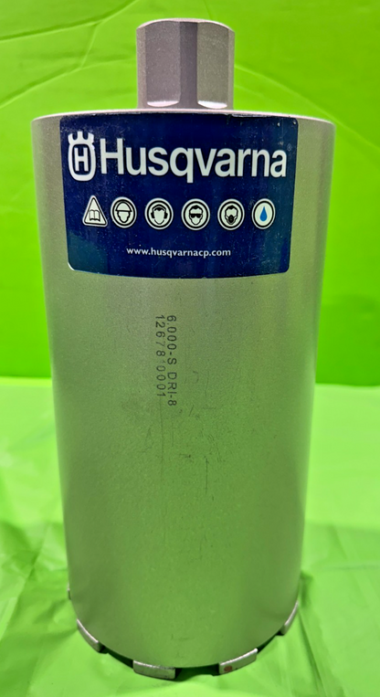 NEW OEM Husqvarna DRI-8 Vacuum Drill Bit 6.000 10CT S 5427883630